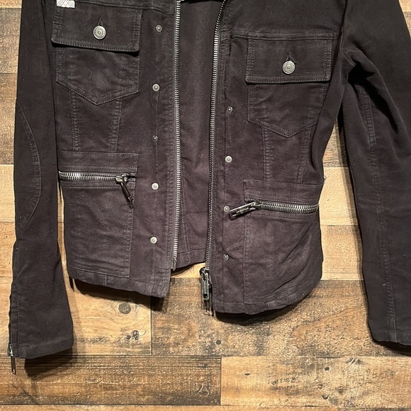 Burberry black  jacket size 12 women - Picture 2 of 16